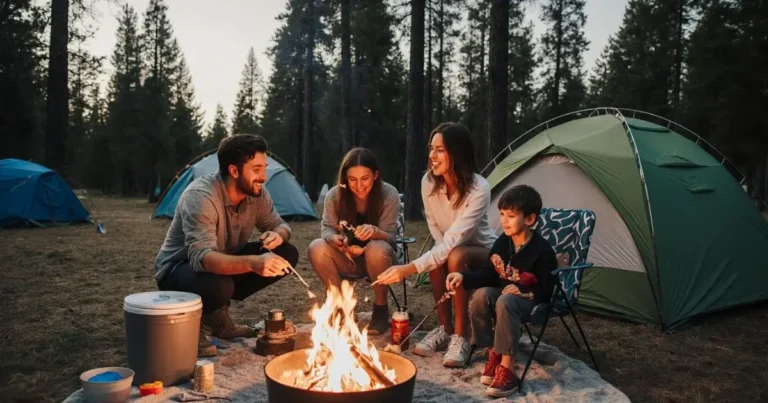 First Time Camping With Kids