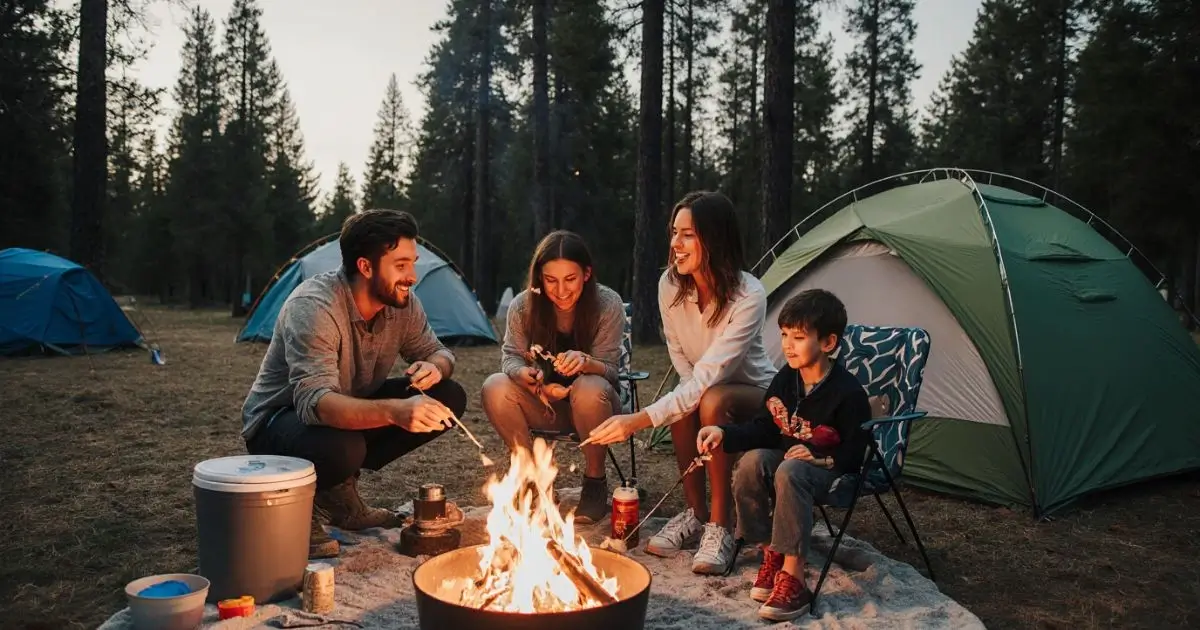 First Time Camping With Kids