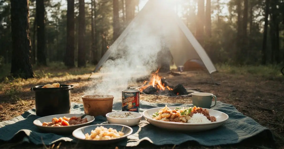camping meals on a budget