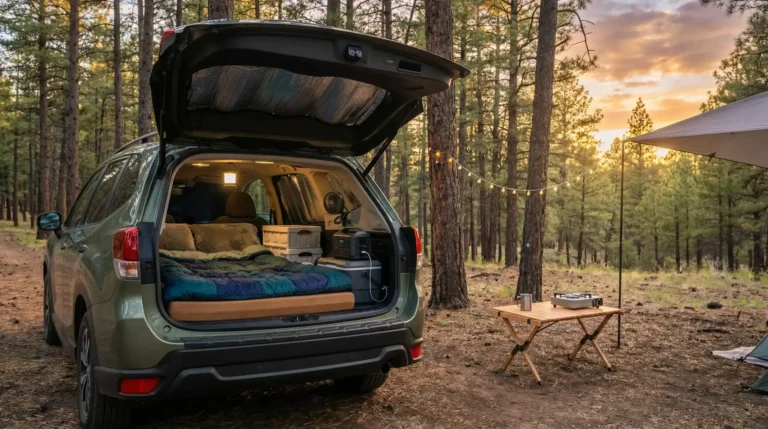 car camping setup essentials