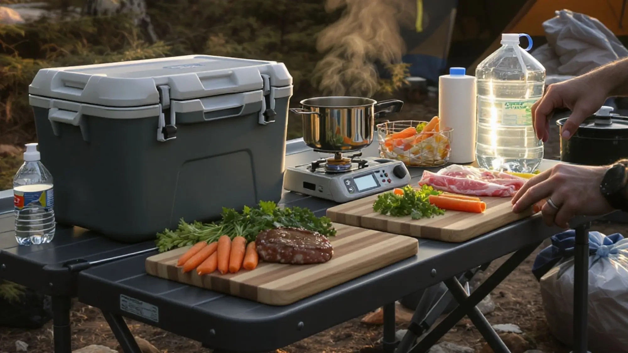 food safety camping