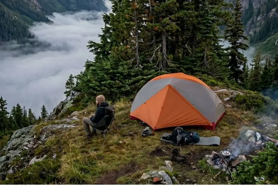 Campsite microclimate + placement concept
