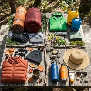 Seasonal packing checklist