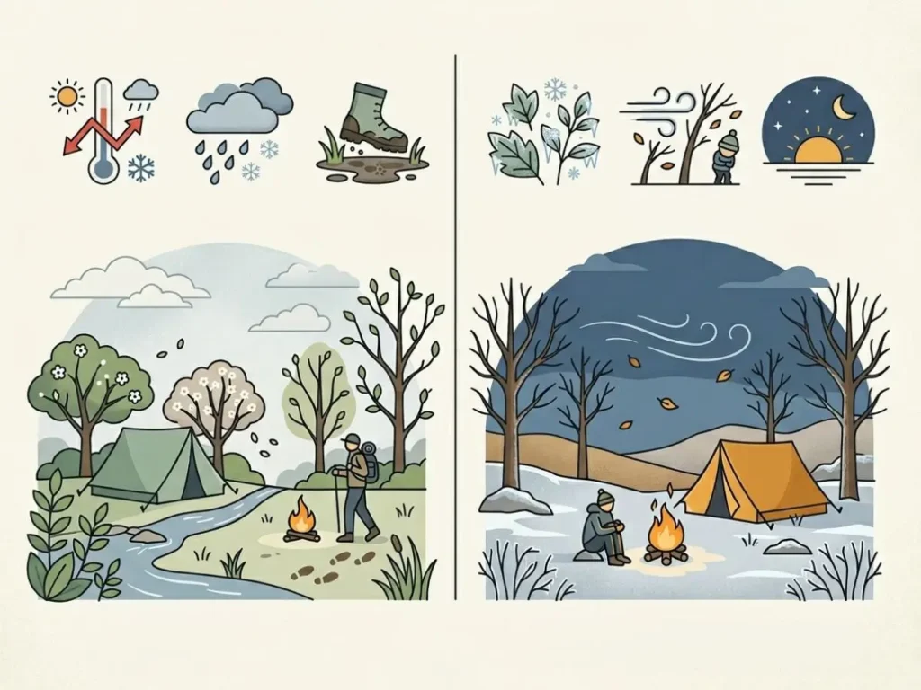 Weather + planning infographic-style 