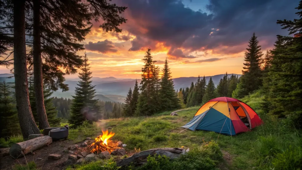 cheap ways to go camping