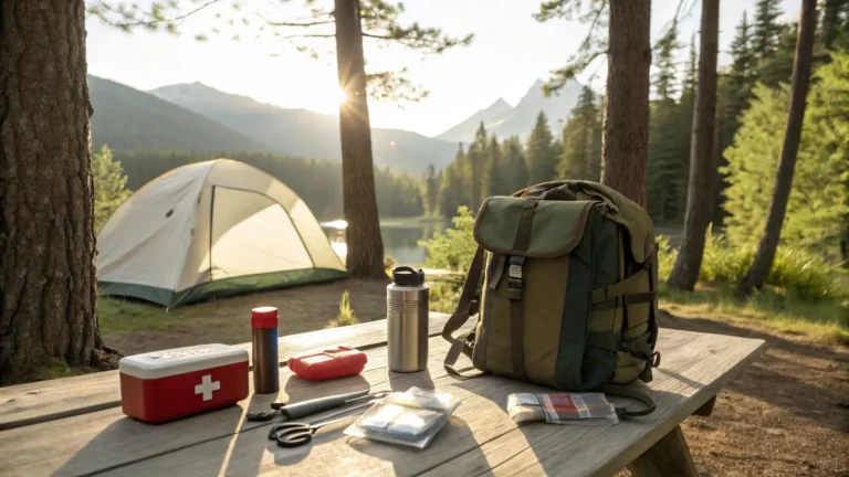 camping first aid checklist