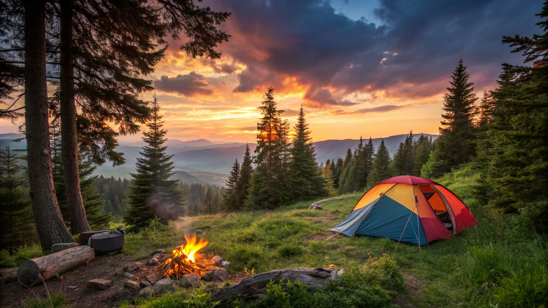 cheap ways to go camping