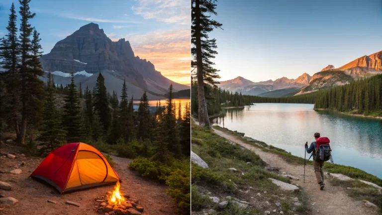 backpacking vs camping